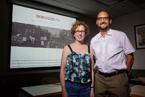 Professors Harriet Murav and David Cooper