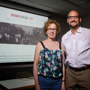 Professors Harriet Murav and David Cooper